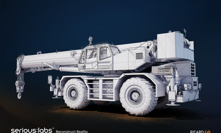 Tadano GR1000XL Crane Vehicle Model